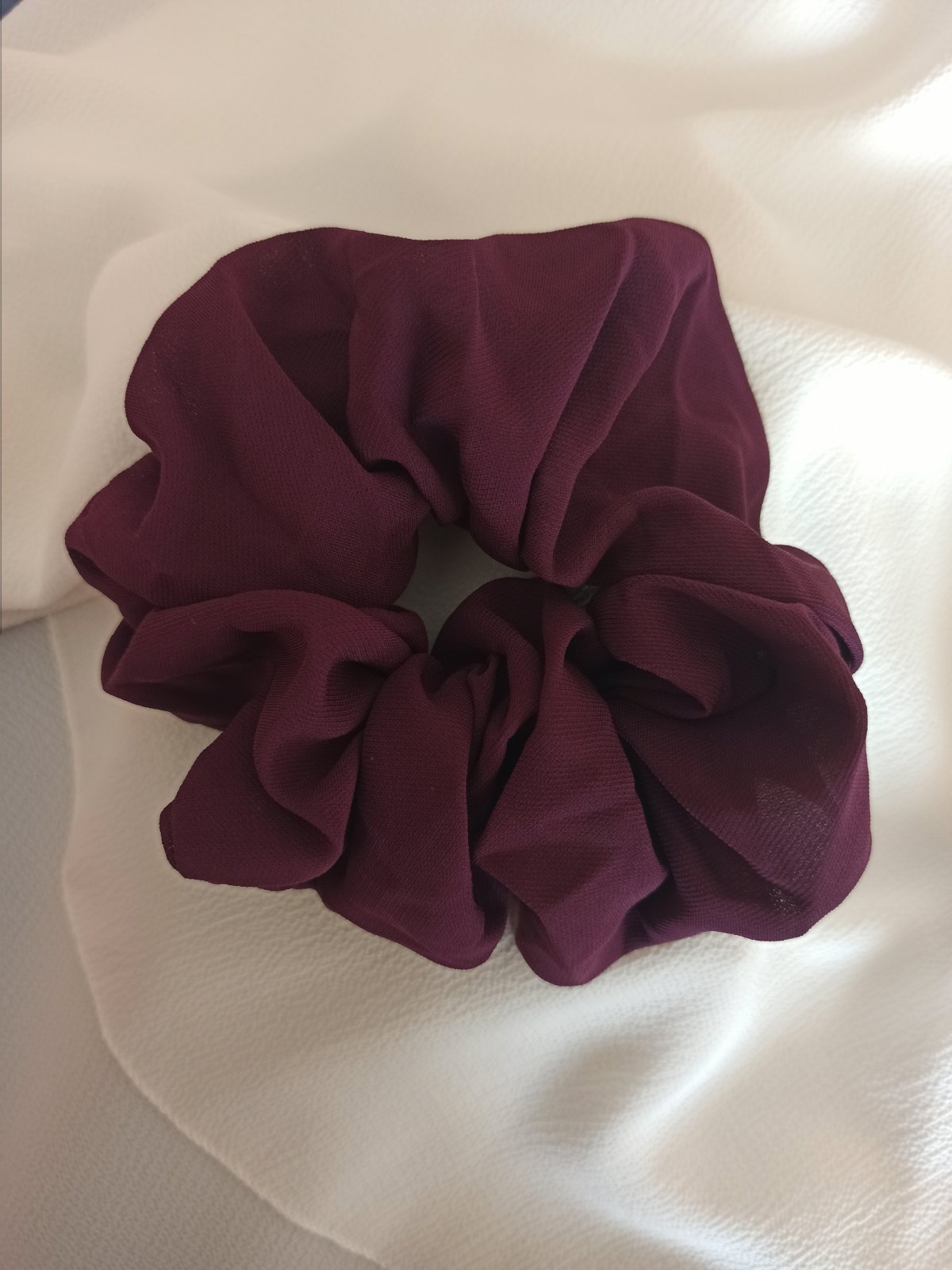 XL scrunchy μωβ